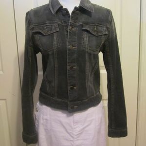 Express Jeans Black Denim Jacket